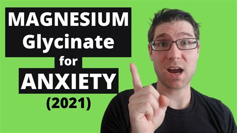 Legal Disclaimer. . Magnesium glycinate for anxiety reddit